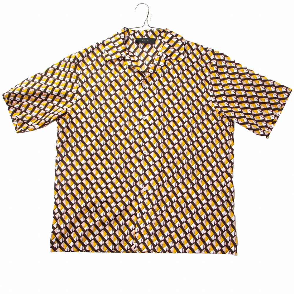 Amiri Patterned Button Down Shirt